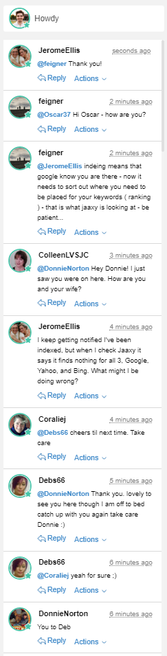 Get an answer from the affiliate marketing community immediately using instant Chat