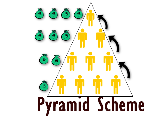 Pyramid schemes only exist to send money to the top of the organization. Wealthy Affiliate is a product and service that's used to support a financially tangible online business. 